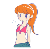水着などの露出の高い服