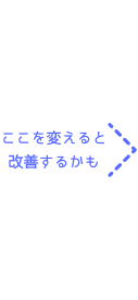 ここを変えると改善するかも